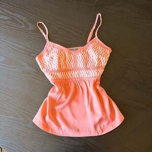 Proenza Schouler for Target 100% Silk Crochet Bodice Baby Doll Tank Top